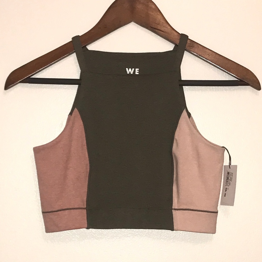 We over me - WIP CROP TOP - NWT